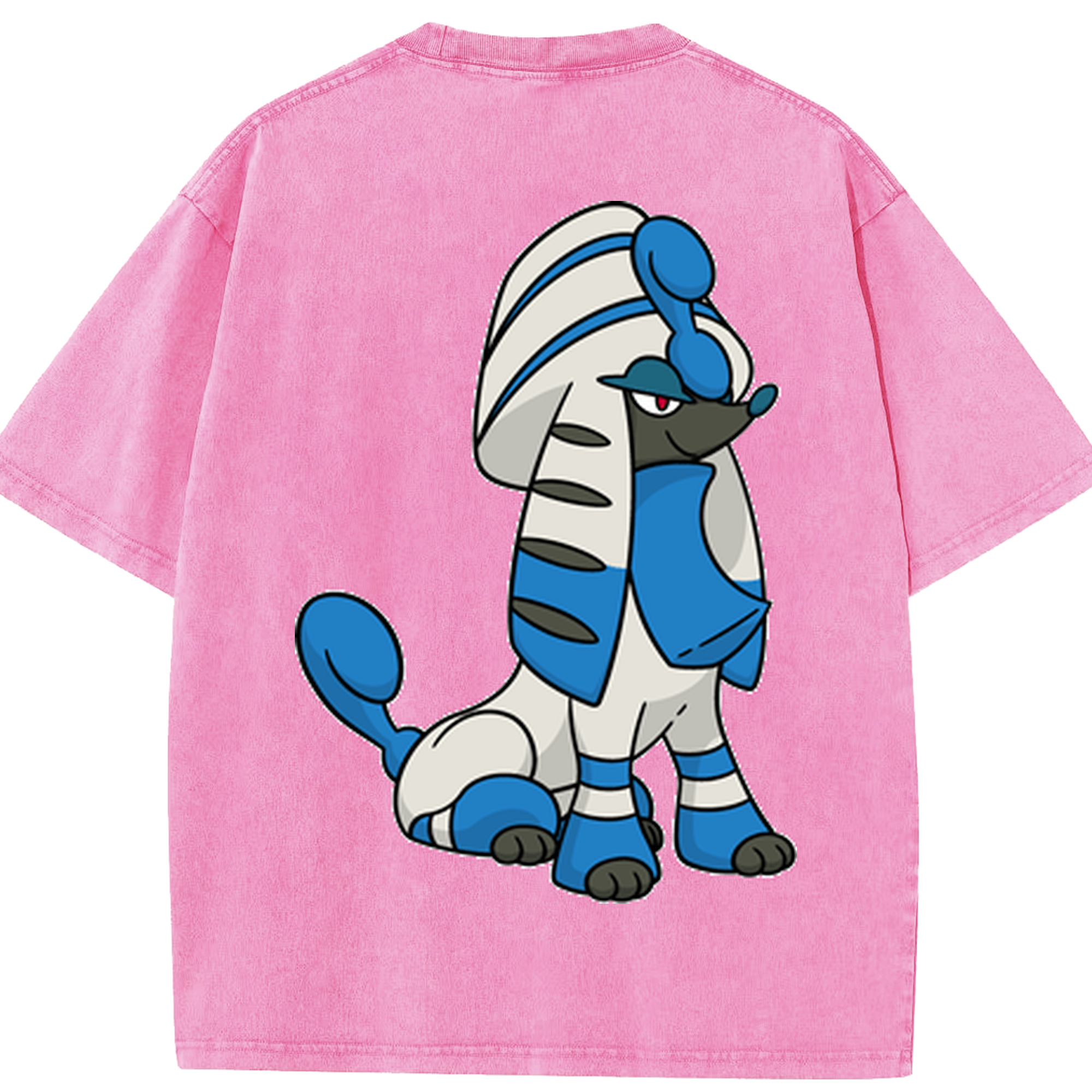 （画像用） ポケットモンスター Pokémon 綿100% ヴィンテージ風 半袖Tシャツ（背面プリント）